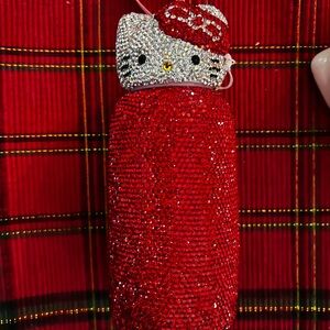 Hello Kitty 200ml crystal tumbler thermos 7”x3”